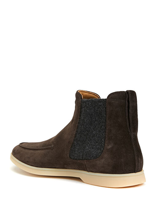 Kahverengi Erkek Süet Bot - Görsel 4