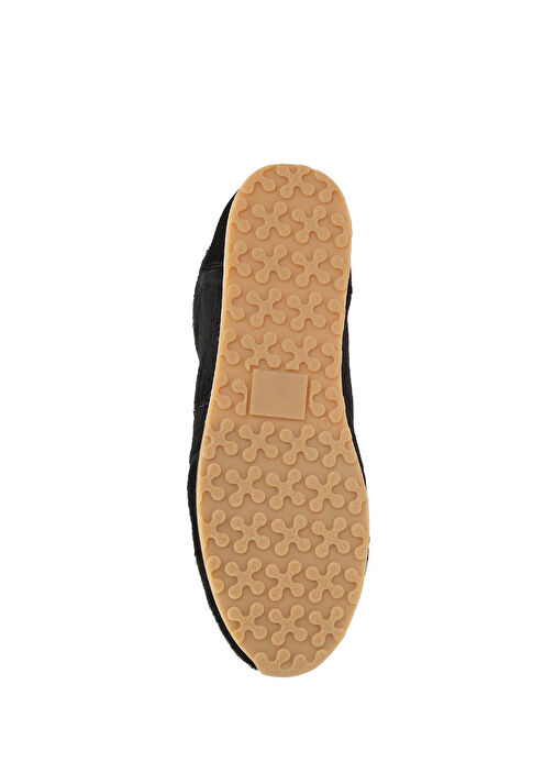 Siyah Kadın Deri Sneaker - Görsel 6