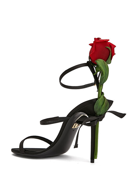 Siyah Kadın Sandalet - Görsel 5