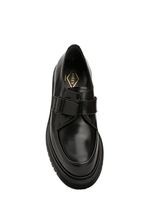 Siyah Erkek Deri Loafer - Görsel 5