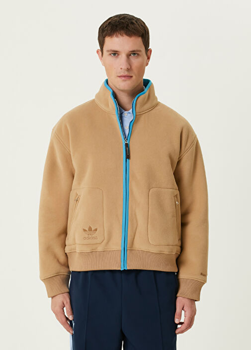 Adidas - Wales Bonner Koyu Bej Fleece Sweatshirt - Koyu Bej