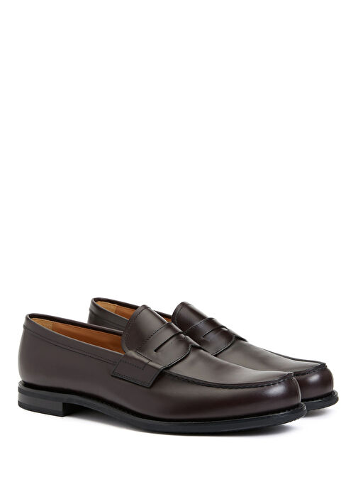 Church's Bordo Church's Deri Erkek Loafer