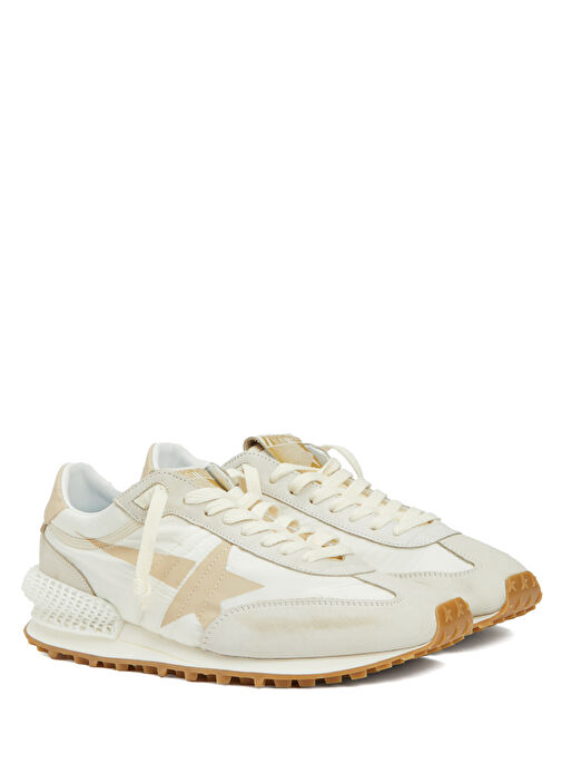 Marathon Gri Bej Erkek Sneaker - Görsel 3