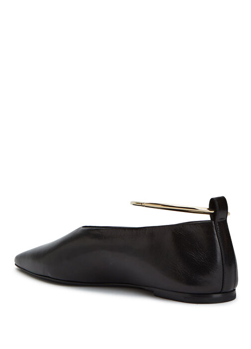 Jil Sander Jil Sander Siyah Deri Babet | Beymen Siyah - 4. görsel