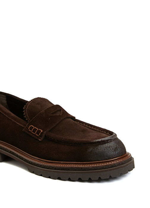 Divarese Divarese Kahverengi Erkek Süet Loafer Beymen'de! Kahverengi - 7. görsel