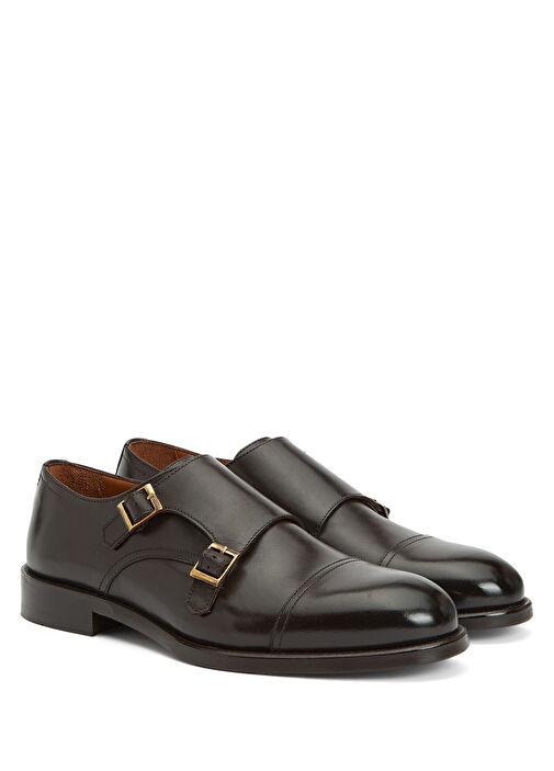 Kahverengi Erkek Deri Ayakkabı - Görsel 3