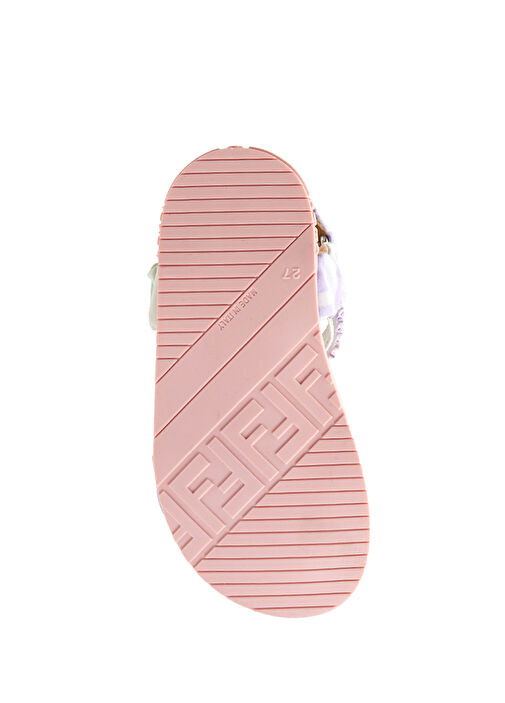 Colorblocked Desenli Kız Çocuk Sandalet - Görsel 10