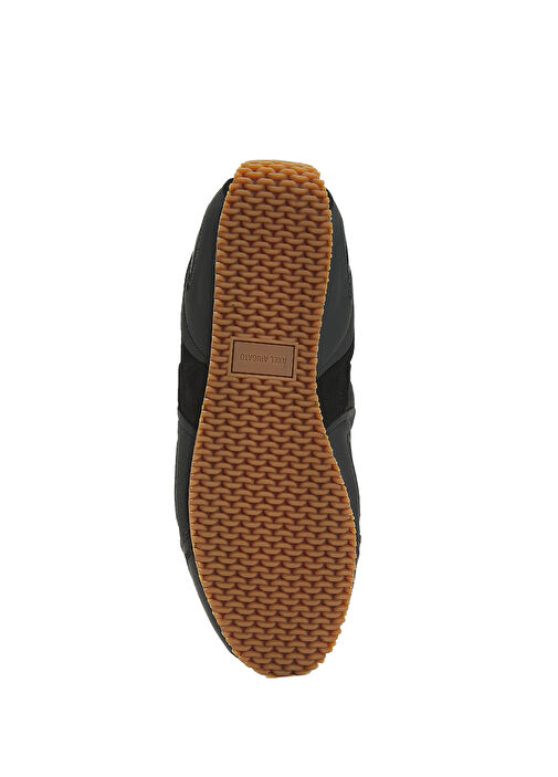 Siyah Erkek Deri Sneaker - Görsel 6