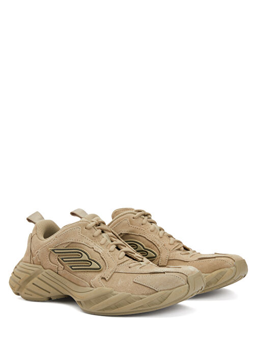 Monday Bej Kadın Deri Sneaker - Görsel 3