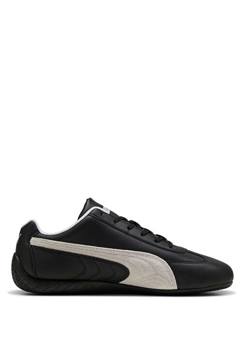 Puma PUMA Black-PUMA White Erkek Speedcat Black White Deri Unisex