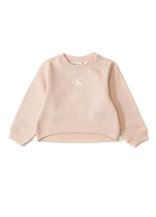 Calvin Klein Pink Girls Sweatshirt