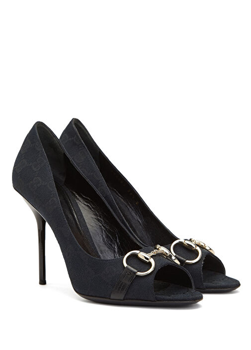 Beymen Reborn Siyah Beymen Reborn Gucci Topuklu Ayakkabı