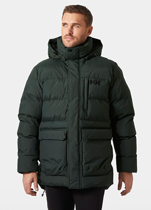 Helly Hansen Dark Jungle Erkek Vardo Yeşil Kapüşonlu Erkek Şişme