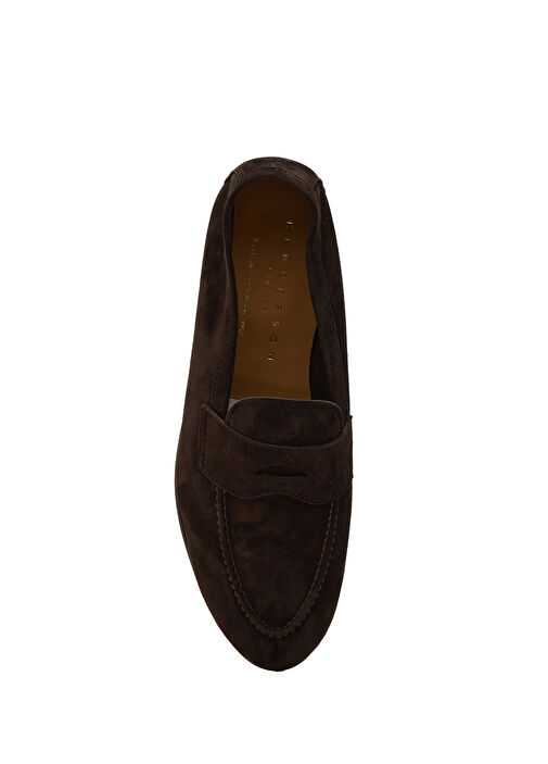 Kahverengi Erkek Süet Loafer - Görsel 5