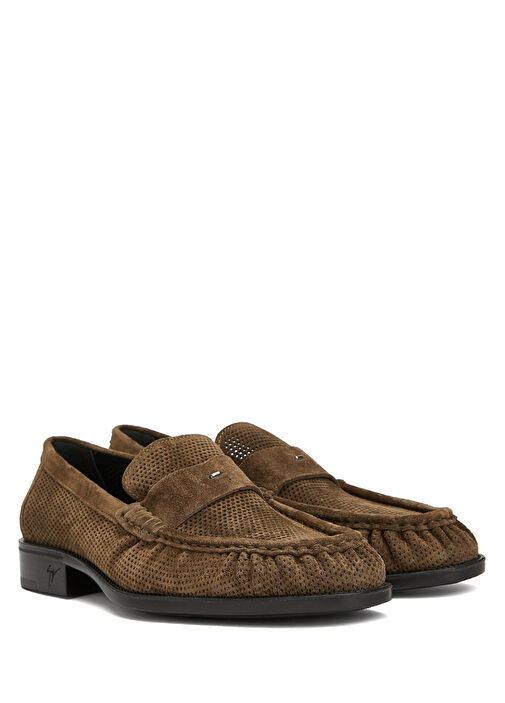 Kahverengi Erkek Deri Loafer - Görsel 3