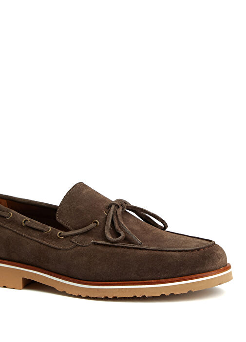 Füme Erkek Süet Loafer - Görsel 9