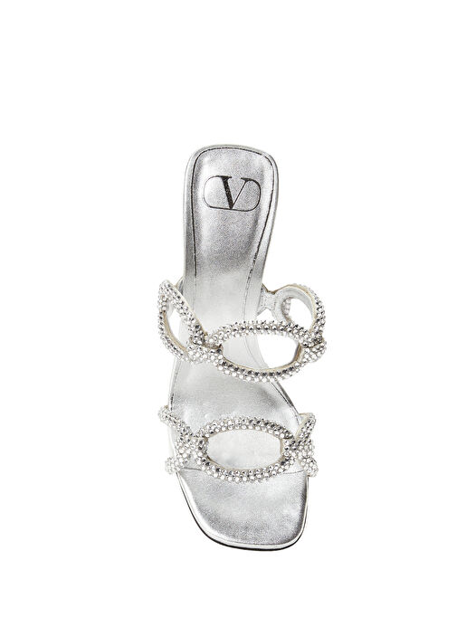 Chain 1967 Silver Kadın Terlik - Görsel 5