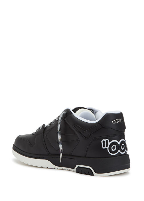 Off-white Off-white Out Of Office Siyah Erkek Deri Sneaker | Beymen Siyah - 4. görsel