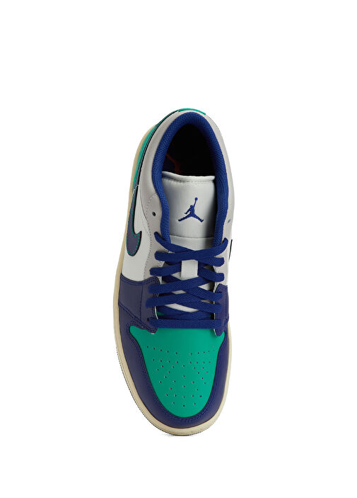 Air Jordan 1 LOW Beyaz Erkek Deri Sneaker - Görsel 5