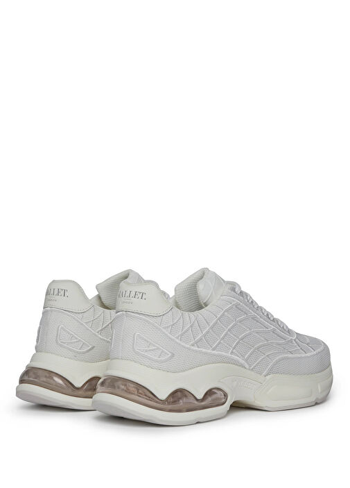 Neptune Beyaz Dikiş Detaylı Erkek Sneaker - Görsel 4