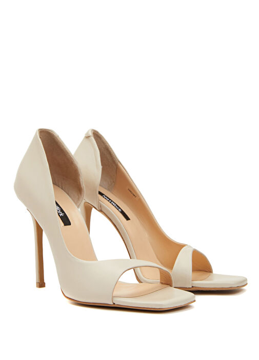 Network Network Bej Kadın Deri Topuklu Ayakkabı Beymen'de! Bej - 2. görsel