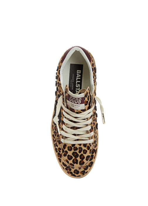 Private EDT Leopar Desenli Kadın Sneaker - Görsel 5