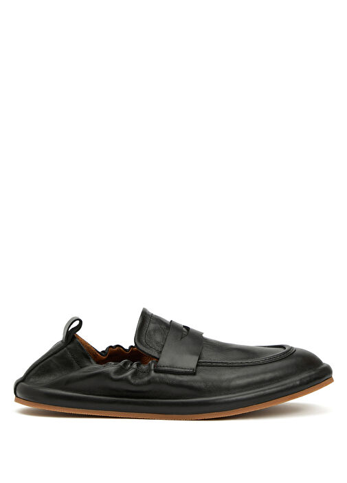 Siyah Erkek Deri Loafer - Görsel 2