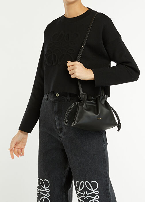 Loewe Siyah Kadın Flamenco Siyah Kadın Deri Çanta 1614832 | Beymen