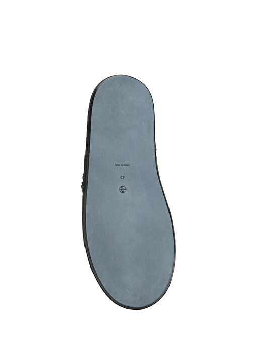 Siyah Kadın İpek Terlik - Görsel 6