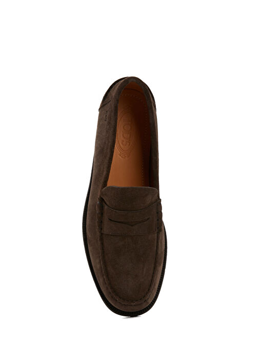 Tod's Kahverengi Tod's Süet Erkek Loafer