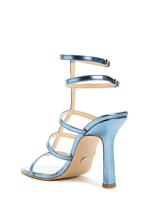 Mavi Bantlı Kadın Sandalet - Görsel 4