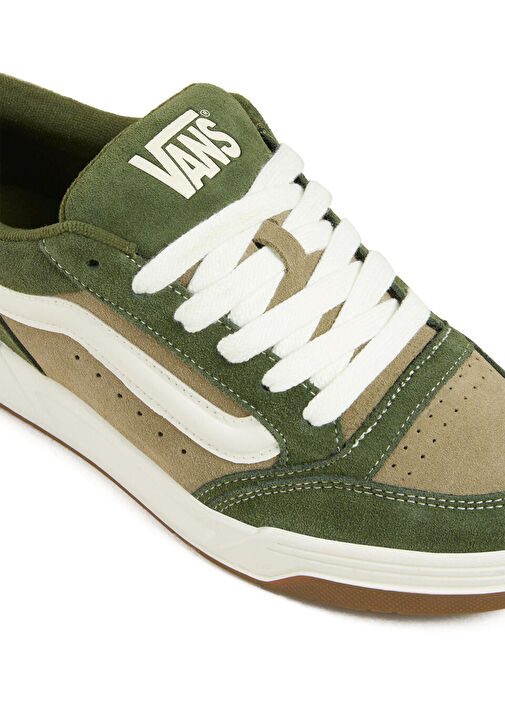 Hylane Yeşil Erkek Süet Sneaker - Görsel 4