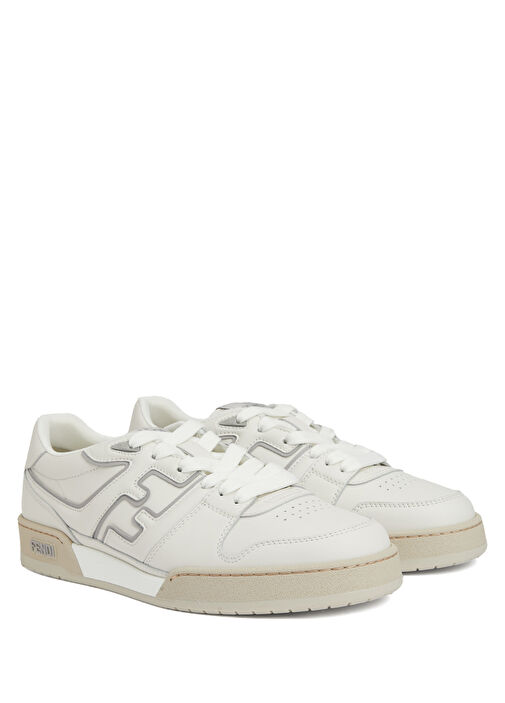 Match Beyaz Erkek Deri Sneaker - Görsel 3