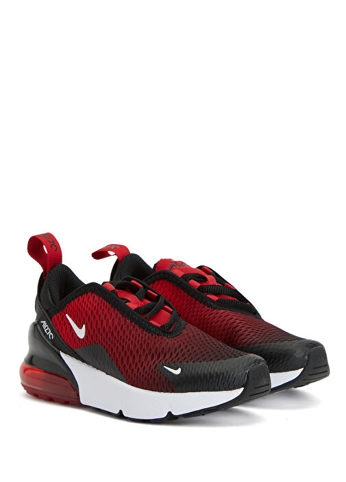 Air Max 270 Kırmızı Unisex Çocuk Sneaker - Görsel 3