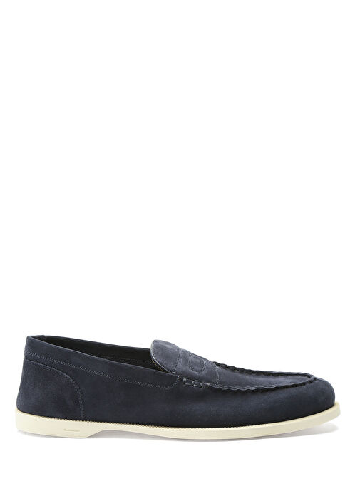 John Lobb Lacivert John Lobb Deri Erkek Loafer