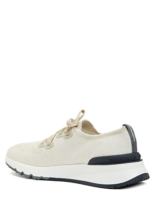 Gri Mavi Çorap Formlu Erkek Sneaker - Görsel 4