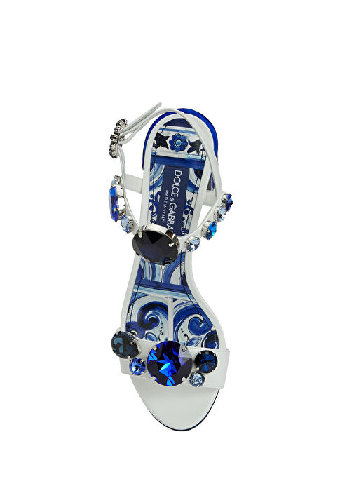 Mavi Kadın Deri Sandalet - Görsel 5