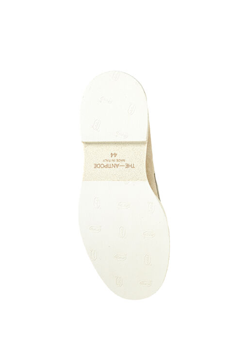 Beyaz Erkek Süet Loafer - Görsel 6