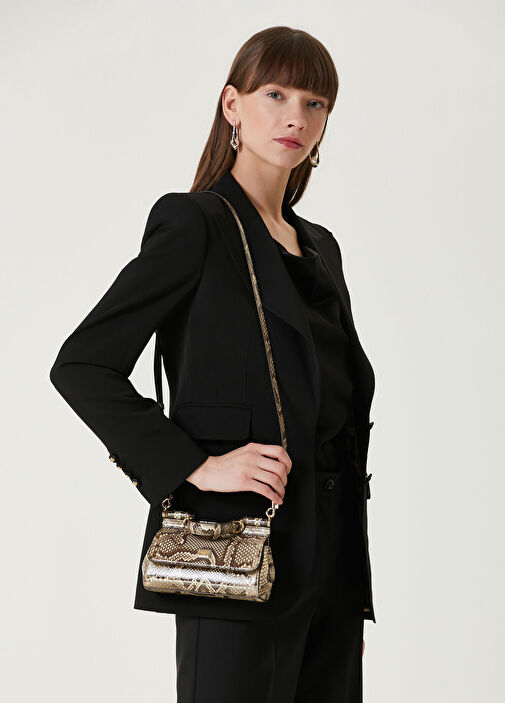 Dolce&Gabbana Bej Kadın Sicily Mini Kadın Deri Çanta 1509969 | Beymen