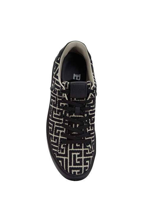 Balmain Balmain B-Court Siyah Beyaz Logolu Erkek Sneaker | Beymen Siyah Beyaz - 5. görsel