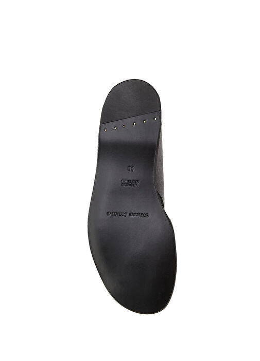 Officine Creative Siyah Officine Creative Deri Kadın Terlik