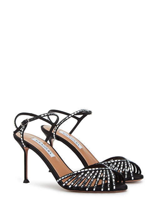 Aquazzura Aquazzura Hold Me Crystal Siyah Kadın Sandalet Sandalet & Terlik | Beymen Siyah - 3. görsel