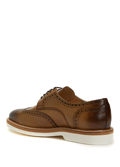 Kahverengi Erkek Deri Ayakkabı - Görsel 4