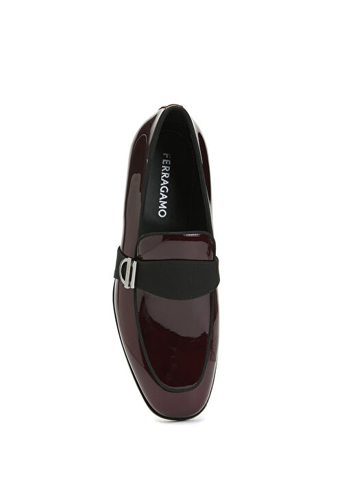 Bordo Erkek Deri Loafer - Görsel 5