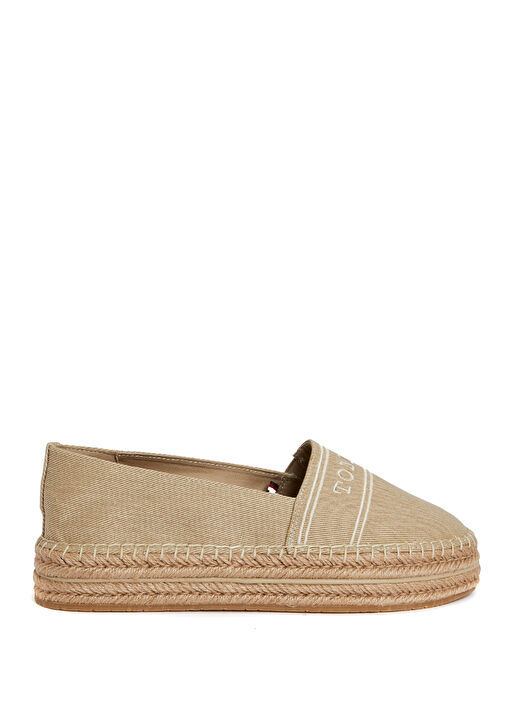 Bej Kadın Denim Espadril - Görsel 2