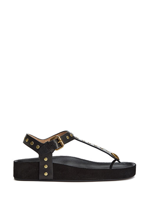 Isabel Marant Isabel Marant Enore Siyah Kadın Deri Sneaker Beymen'de! Siyah - 2. görsel