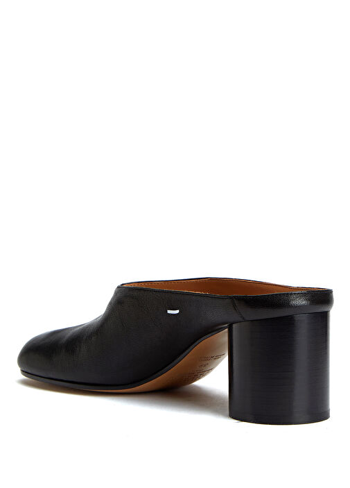 Maison Margiela Maison Margiela Tabi Siyah Kadın Deri Terlik Sandalet & Terlik | Beymen Siyah - 4. görsel