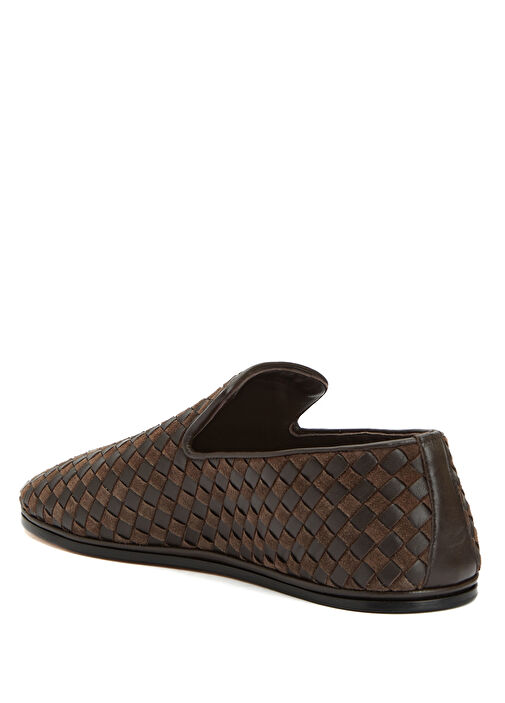 Kahverengi Erkek Deri Loafer - Görsel 4