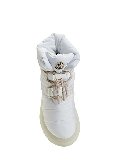 Beyaz Logo Detaylı Kadın Kar Botu - Görsel 5