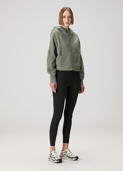 Align High Rise Siyah Tayt 25"